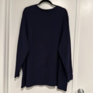 Amazon, Just My Size 5X Plus Women Navy V-neck t-shirt (30 W/32W)